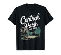 New York Central Park, Est. 1857 Nostalgic Vintage NYC Style T-Shirt