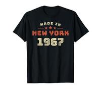 New York City 1967 Birth Year Retro Style Graphic T-Shirt