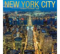 New York City 2026 Wall Calendar