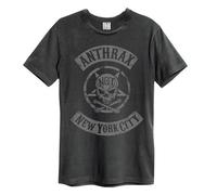 New York City Anthrax T-Shirt Amplified Charcoal XL