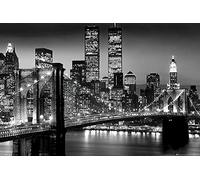 New York City at Night Poster