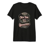 New York City Broadway NYC Musical Theatre Tourists USA Premium T-Shirt