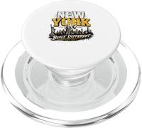 New York City Built Different Urban Vintage PopSockets PopGrip for MagSafe
