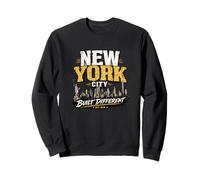 New York City Built Different Urban Vintage Sweatshirt