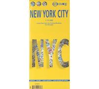 New York City: Central New York City, Manhattan, Flushing Meadows, Five Boroughs (Borch Map)