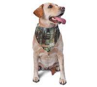 New York City Dog Bandana Pet Scarf Accessories for Small Medium Dogs Cats Photo Prop, Triangle Pet Bandanas Adjustable Puppy Bib Washable Dog Kerchief Puppy Neckerchief