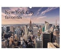 New York City favorites / UK-Version (Wall Calendar 2027 DIN A3 landscape), CALVENDO 12 Month Wall Calendar: This calendar presents the "Big Apple" at its best