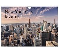 New York City favorites / UK-Version (Wall Calendar 2027 DIN A4 landscape), CALVENDO 12 Month Wall Calendar: This calendar presents the "Big Apple" at its best