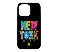 New York City Graphic NYC The City That Never Sleeps Case for iPhone 14 Pro Max