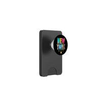 New York City Graphic NYC The City That Never Sleeps PopSockets PopWallet for MagSafe