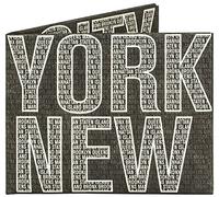 New York City pattern paper wallet lightweight paper wallet