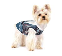 New York City print Tshirts for Small Dogs Dog's Fashion Shirt Breathable Sleeveless Shirts for Small Dogs