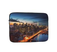 New York City Scenery Laptop Case 12 inch, Shockproof Protective Computer Sleeve Cover Water Resistant Laptop Bag Carrying Tablet Cover Briefcase Handbags Gifts for Men Women