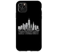 New York City Skyline Heartbeat Statue Of Liberty NY Lover Case for iPhone 11 Pro Max