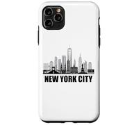New York City Skyline Heartbeat Statue Of Liberty NY Lover Case for iPhone 11 Pro Max
