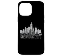 New York City Skyline Heartbeat Statue Of Liberty NY Lover Case for iPhone 13 Pro Max