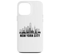 New York City Skyline Heartbeat Statue Of Liberty NY Lover Case for iPhone 13 Pro Max