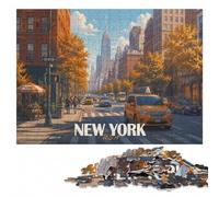 New York City Skyline Jigsaw Puzzle for Adults | Image-area sorting: a clear build method at your own pace.