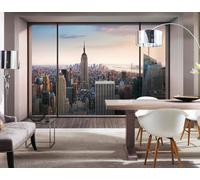 Wall Mural NEW YORK CITY SKYLINE "PENTHOUSE" photo wallpaper 368x254cm wall art