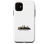 New York City Skyline T-Shirt - Elegant Cityscape Design Tee Case for iPhone 11