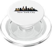 New York City Skyline T-Shirt - Elegant Cityscape Design Tee PopSockets PopGrip for MagSafe