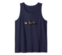 New York City Skyline T-Shirt - Elegant Cityscape Design Tee Tank Top