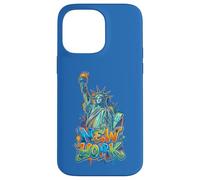 New York City Statue of Liberty Graffiti Urban Art Tourist Case for iPhone 14 Pro Max