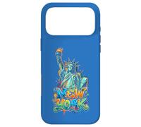 New York City Statue of Liberty Graffiti Urban Art Tourist Case for iPhone 17 Pro Max
