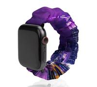 New York City Street Funny Scrunchie Watch Band Elastic Soft Sport Strap Compatible with IWatch 42mm/44mm