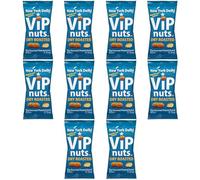 New York Delhi ViPnuts, Dry Roasted Peanuts, Vegan Friendly, High Protein Snack. 10 x 63g