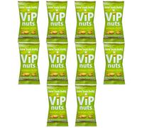 New York Delhi ViPnuts, Lemon Chilli Flavoured Peanuts, Vegan, High Protein, Vegetarian. 10 x 63g