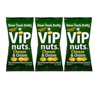 New York Delhi ViPnuts packs of 3 (Cheese & Onion)