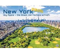 New York - die Stadt, die niemals schläft - 2026 - Kalender DIN A3: Der Wandkalender mit den schönsten Motiven New Yorks für das Jahr 2026 im Format DIN A3 (ca. 42 x 30 cm)!