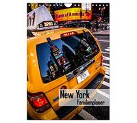 New York Family Planner UK-Version (Wall Calendar 2026 DIN A4 Portrait), CALVENDO 12 Month Wall Calendar