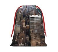 New York Fashion City Print Gift Stylish Bags Holiday Parties Wedding Favors Candy Wrapping Storage Reusable
