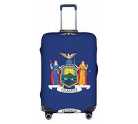 New York Flag Luggage Cover Suitcase Trolley Case Protector Elastic Washable Anti Scratch Fit 18-32 Inch