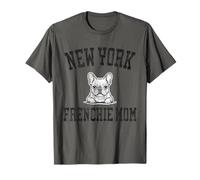 New York Frenchie Mom T-Shirt NYC French Bulldog Dog Lover T-Shirt