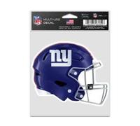 New York Giants Helmet Fan Decals 3.75" x 5"