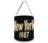 New York Halloween Candy Bag Pumpkin Tricking Or Treating Tote Easter Eggs Bucket Best Party Gifts