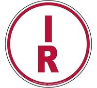 New York I-R Roof Truss Identification Square/Round Metal Sign 12x12 inch
