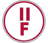 New York Ii-F Floor Truss Identification Square/Round Metal Sign 12x12 inch