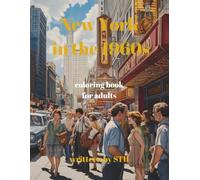 New York in the 1960s: coloring book for adults