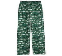 New York Jets Women's Scatter Pattern Pajama Lounge Multi Color Pants, Multi, XL