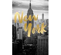 New York: Journal, Notebook, Diary, 6"x9" Lined Pages, 150 Pages