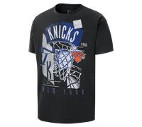 New York Knicks Courtside Men's Nike NBA Vintage T-Shirt - Black - Cotton