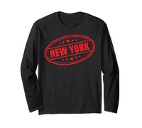 New York Logo NYC New York City Travel Vacation Souvenir Long Sleeve T-Shirt
