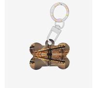 New York Manhattan Bridge Night Printing 1 Pc Dog Bone Shape Id Tags Double Sided with Key Ring Craft for Pets