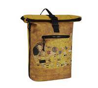 New York Mart Art Gustavo 21L Backpack Rolltop Water-Repellent Laptop 15.6 Inches