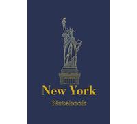 New York Notebook: Elegant Statue of Liberty Journal | 6x9, 120 Lined Pages | Travel Diary & College Ruled Writing Notebook