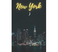 New York: Notebook, Journal, Diary, 6"x9" Lined Pages, 110 Pages